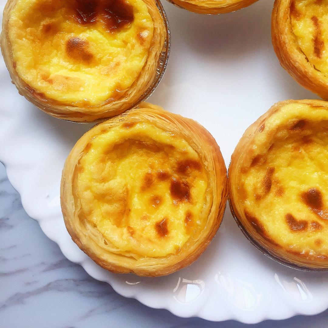超完美味道超正的蛋挞配方，比KFC的还要嫩还要香~做过最好吃的蛋挞配方