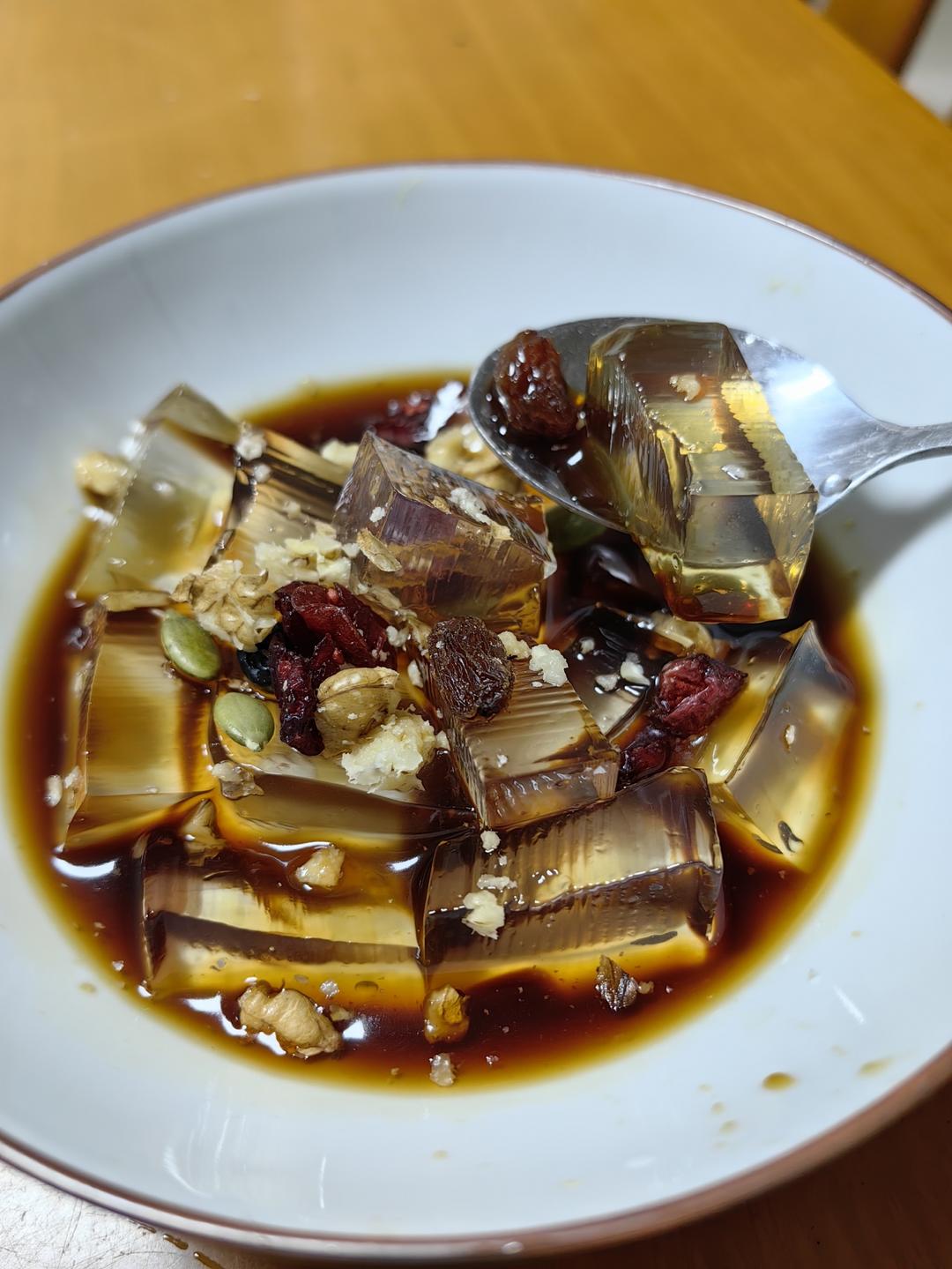 超好吃的红糖冰粉