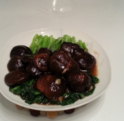 蚝油香菇菜心