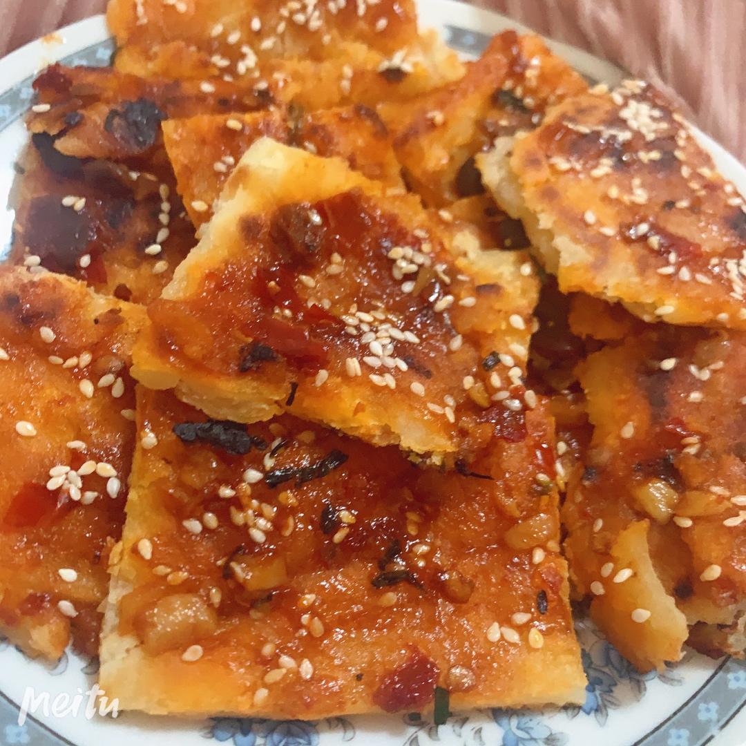 酥的掉渣的酱香饼，老公说都可以开店啦