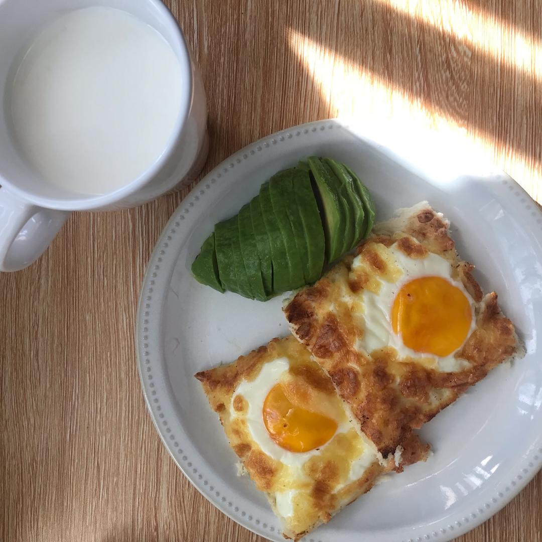 困到闭眼吃早餐系列