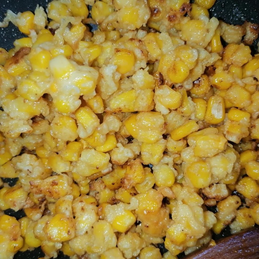 🔥玉米新吃法，大朋友和小朋友都爱吃的金沙玉米粒，你一定要学会❗️