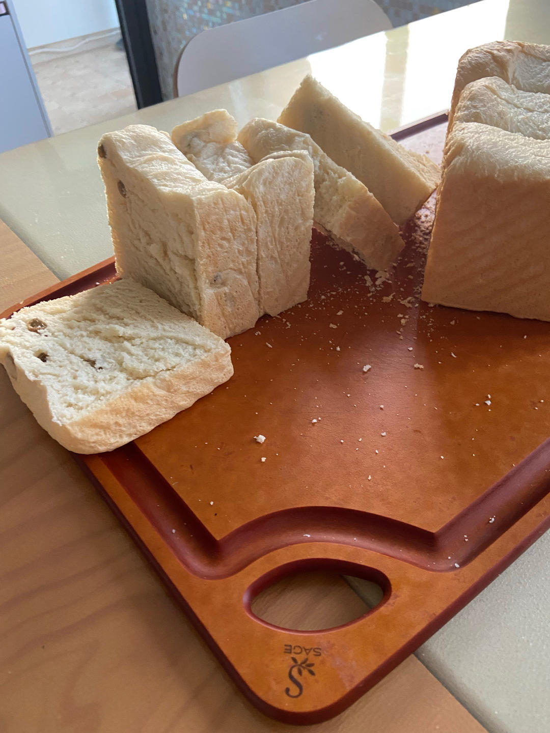 超柔软一发‼️奶香葡萄干手撕吐司『松软拉丝』