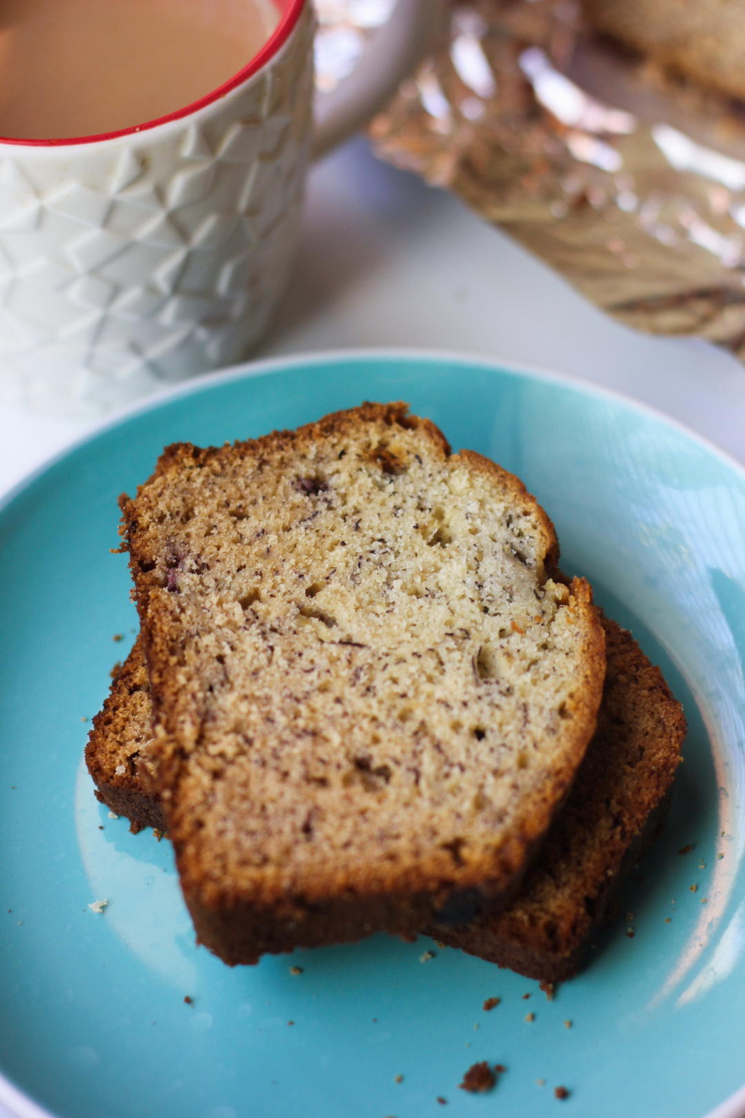 星巴克香蕉核桃蛋糕（starbucks banana walnut bread）