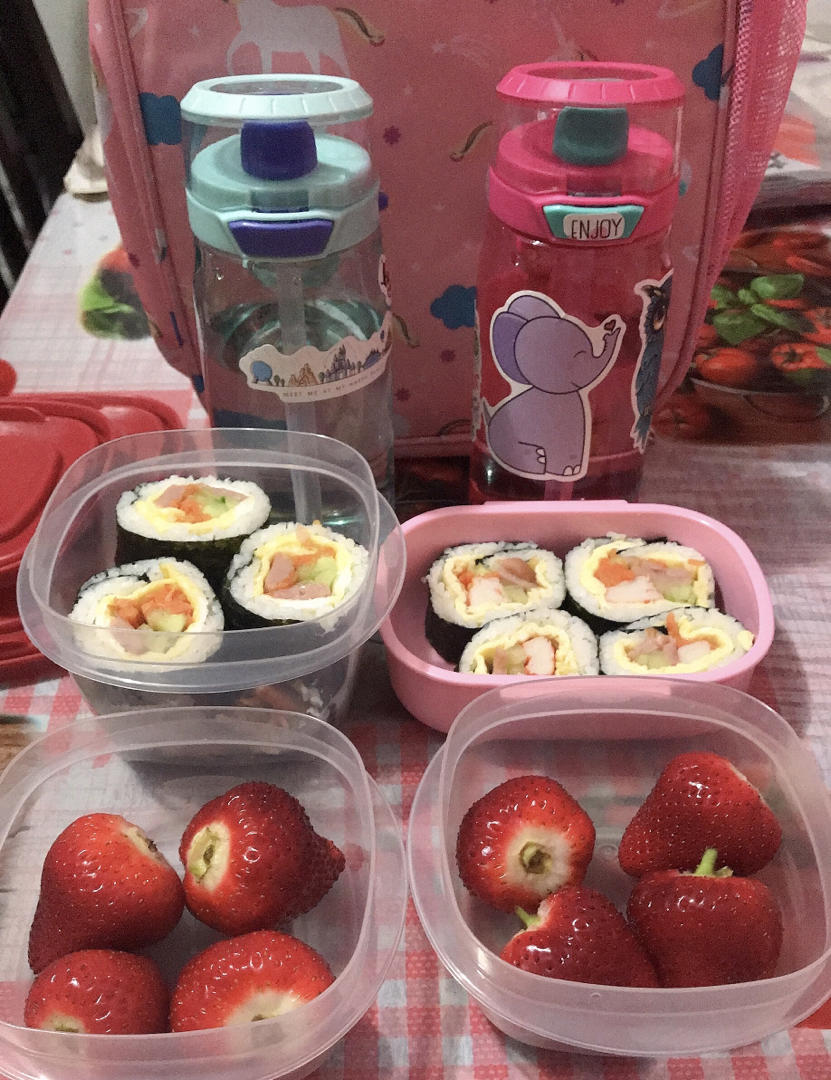 家庭版寿司卷被我做成了随心所欲的超级PLUS版本！