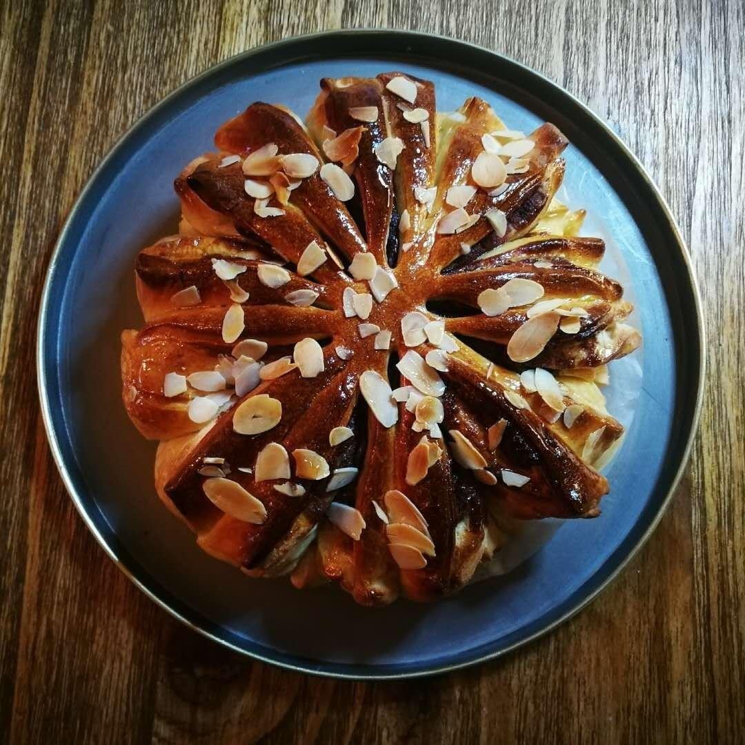 雪花手撕面包