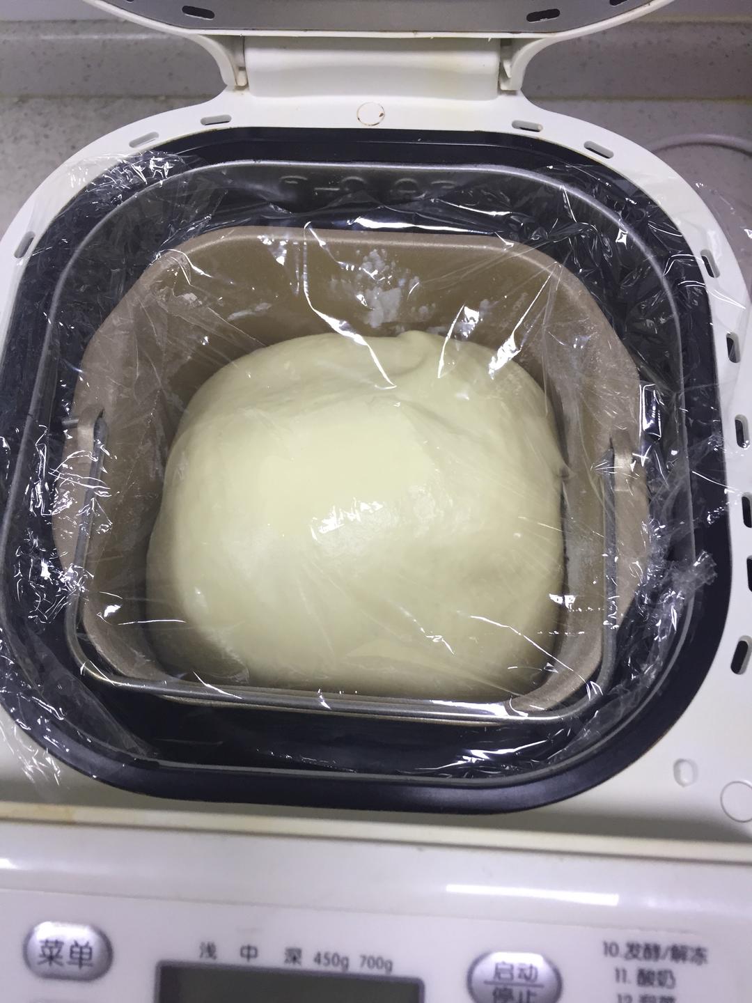 纯奶手撕吐司的做法 步骤1