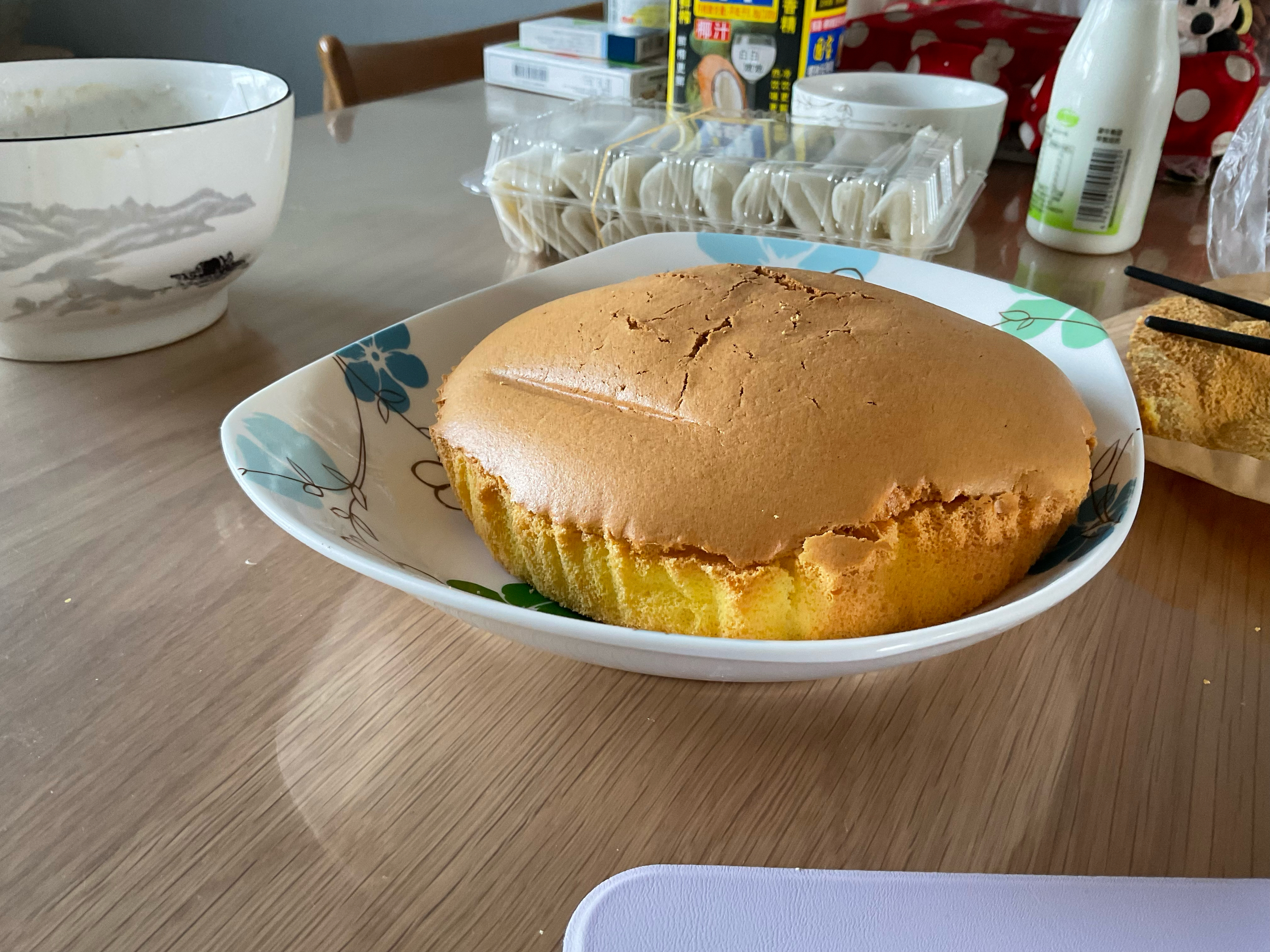 空气炸锅蛋糕(用普通面粉)