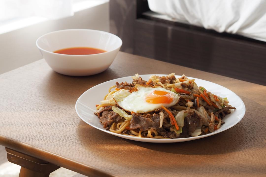 焼きそば（日式酱油炒面）