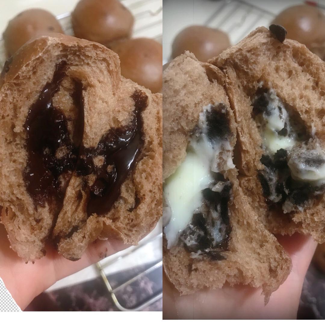 巧克力爆浆小面包