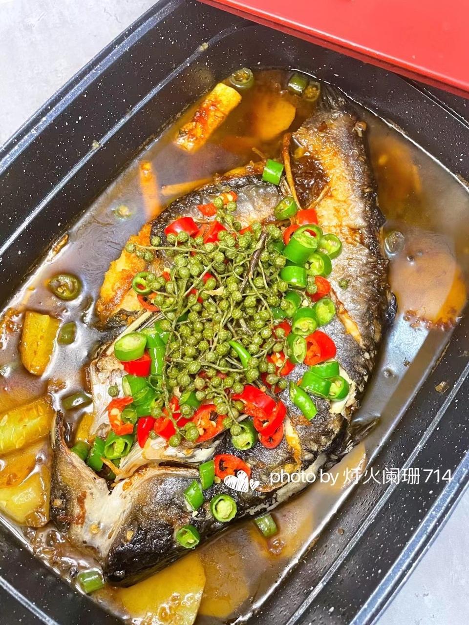 青花椒烤凌波鱼的做法