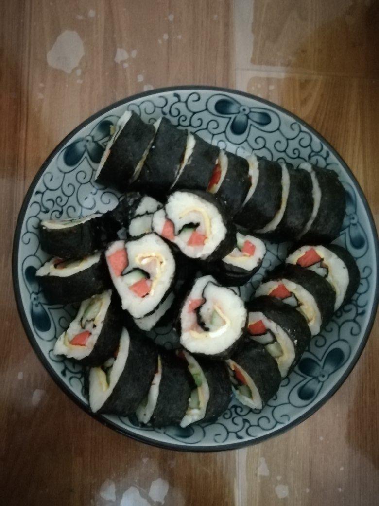 【健身厨男】杂蔬海苔土豆卷