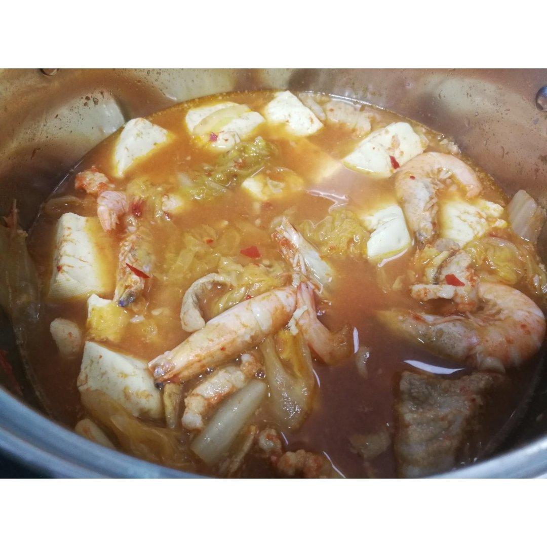 超简单好味的泡菜汤