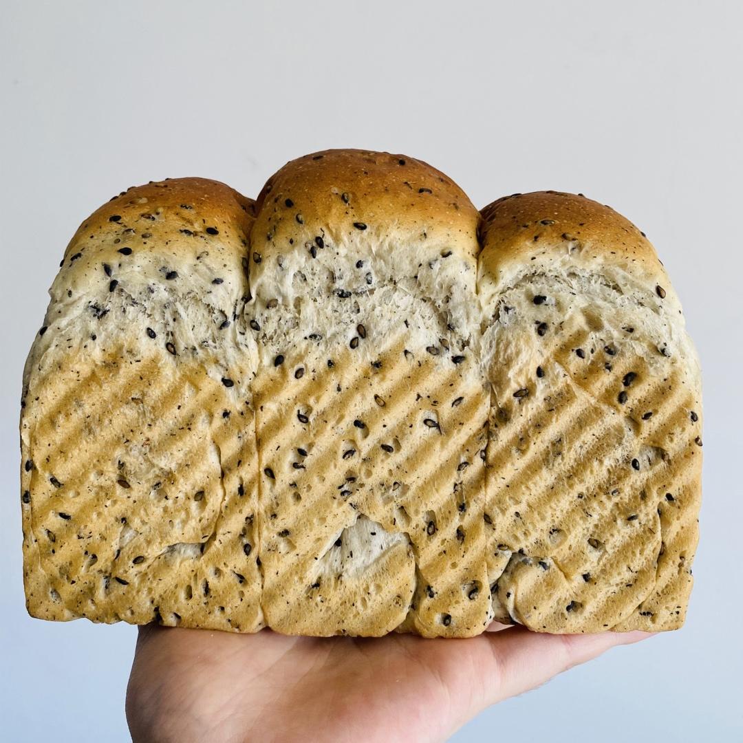 中种法 要传家的黑芝麻吐司