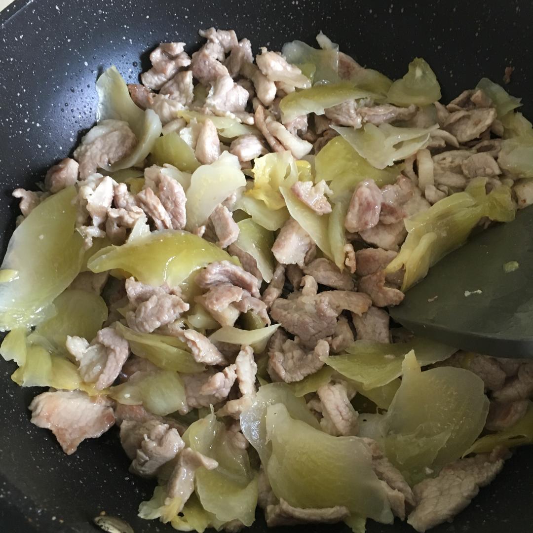 潮汕家常菜之咸菜猪肉