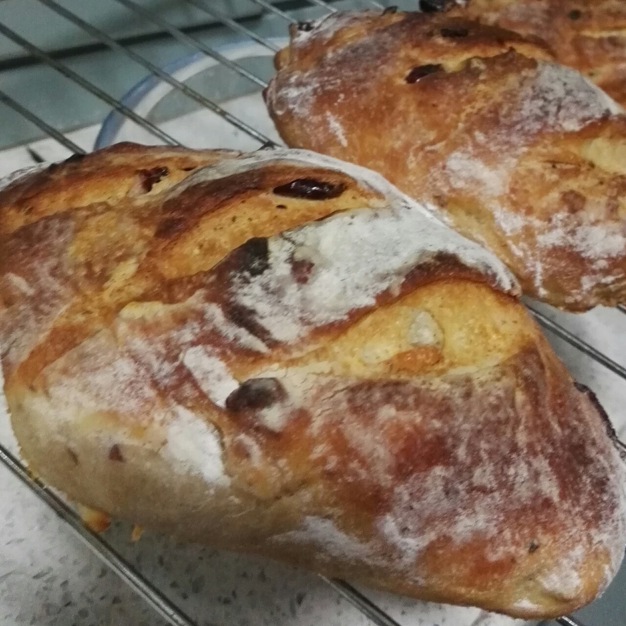 果料满满-红茶蔓越莓核桃面包