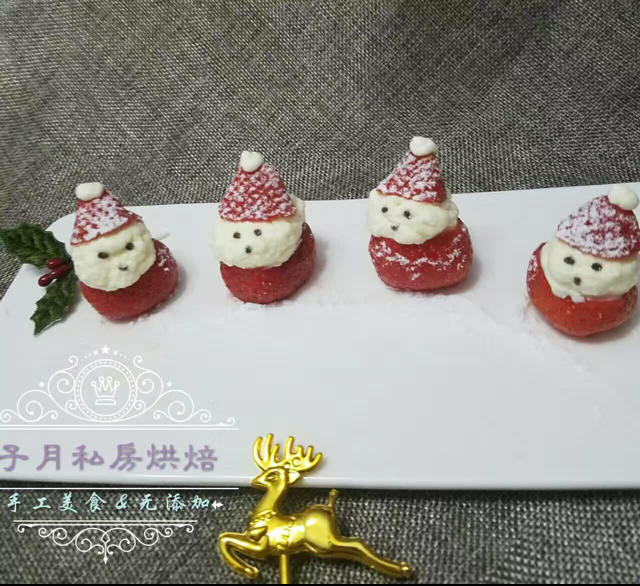 草莓圣诞老人、圣诞雪人