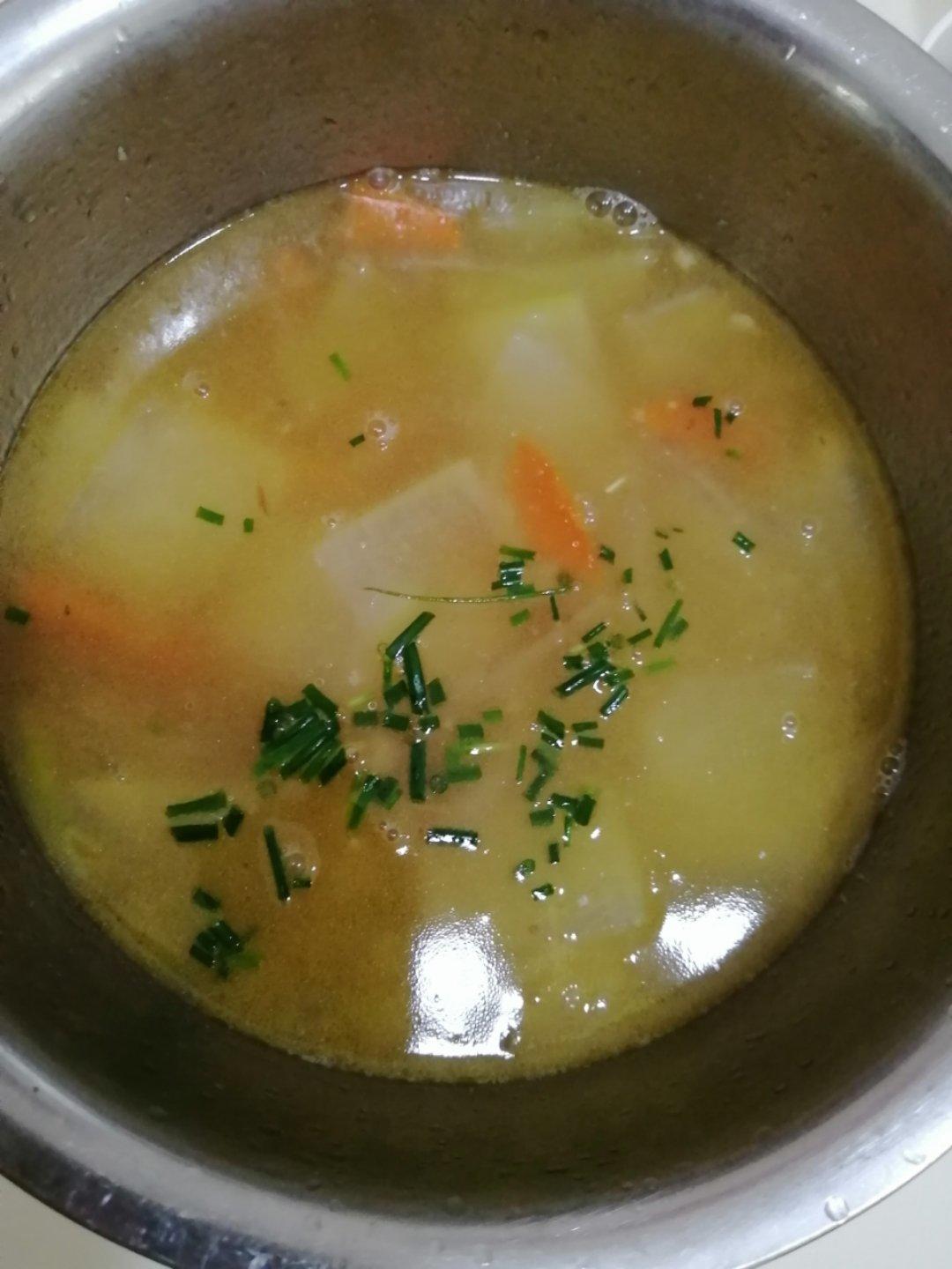冬瓜火腿汤 鲜得掉眉毛！