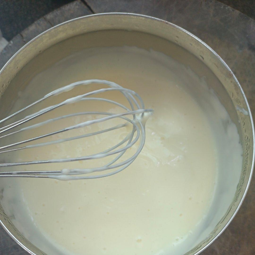 北海道戚风蛋糕（卡仕达酱全蛋➕一瓶牛奶）