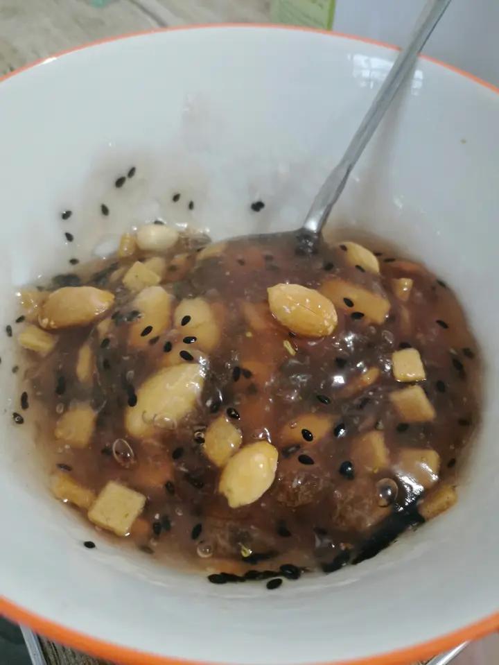 自制坚果藕粉羹（懒人营养早餐）