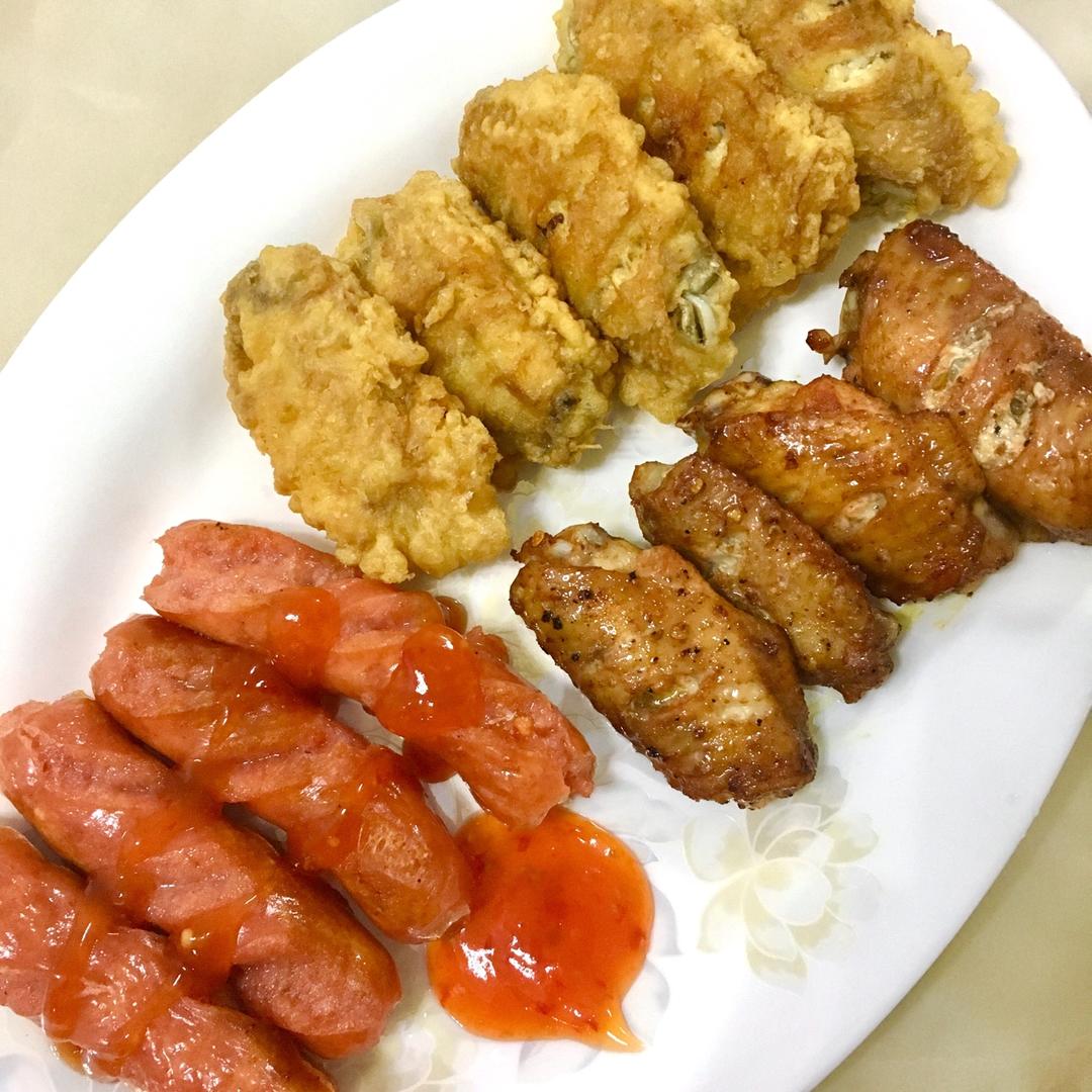 快手炸鸡翅