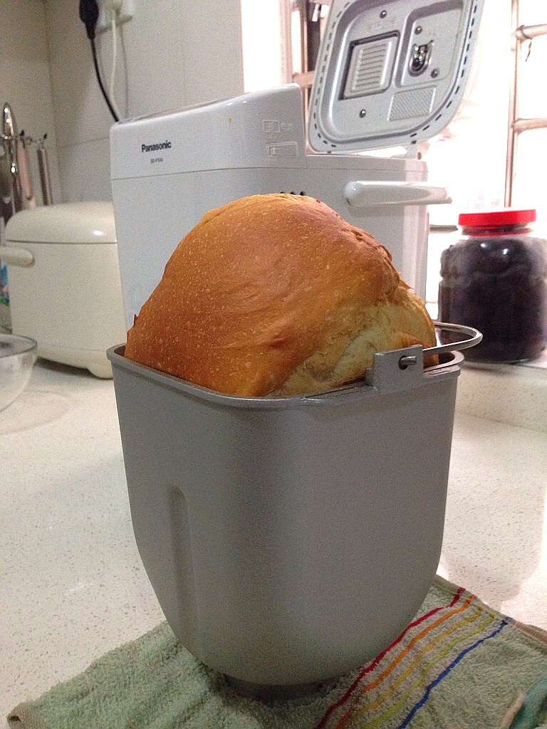 简易汤种白面包 面包机版 兼泡面团大法