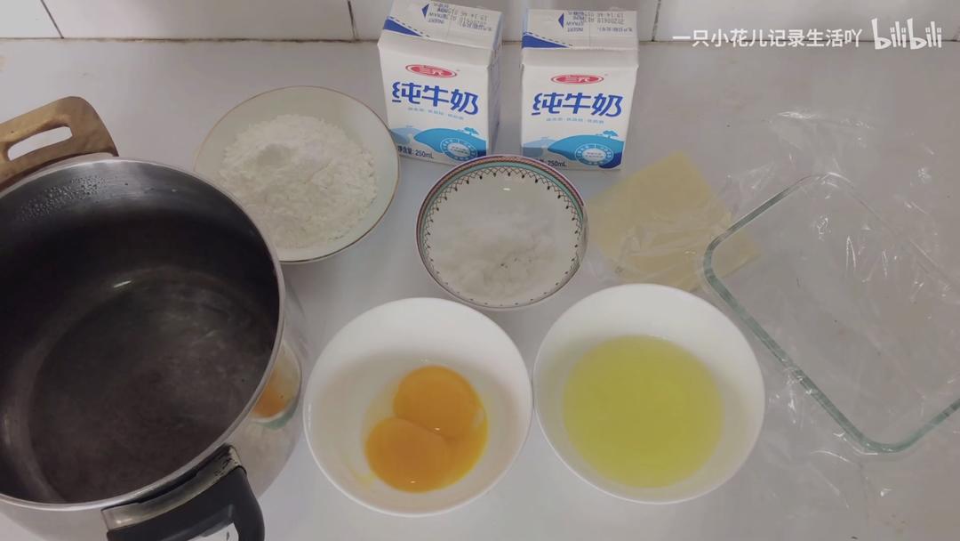 纯奶手撕吐司的做法 步骤1