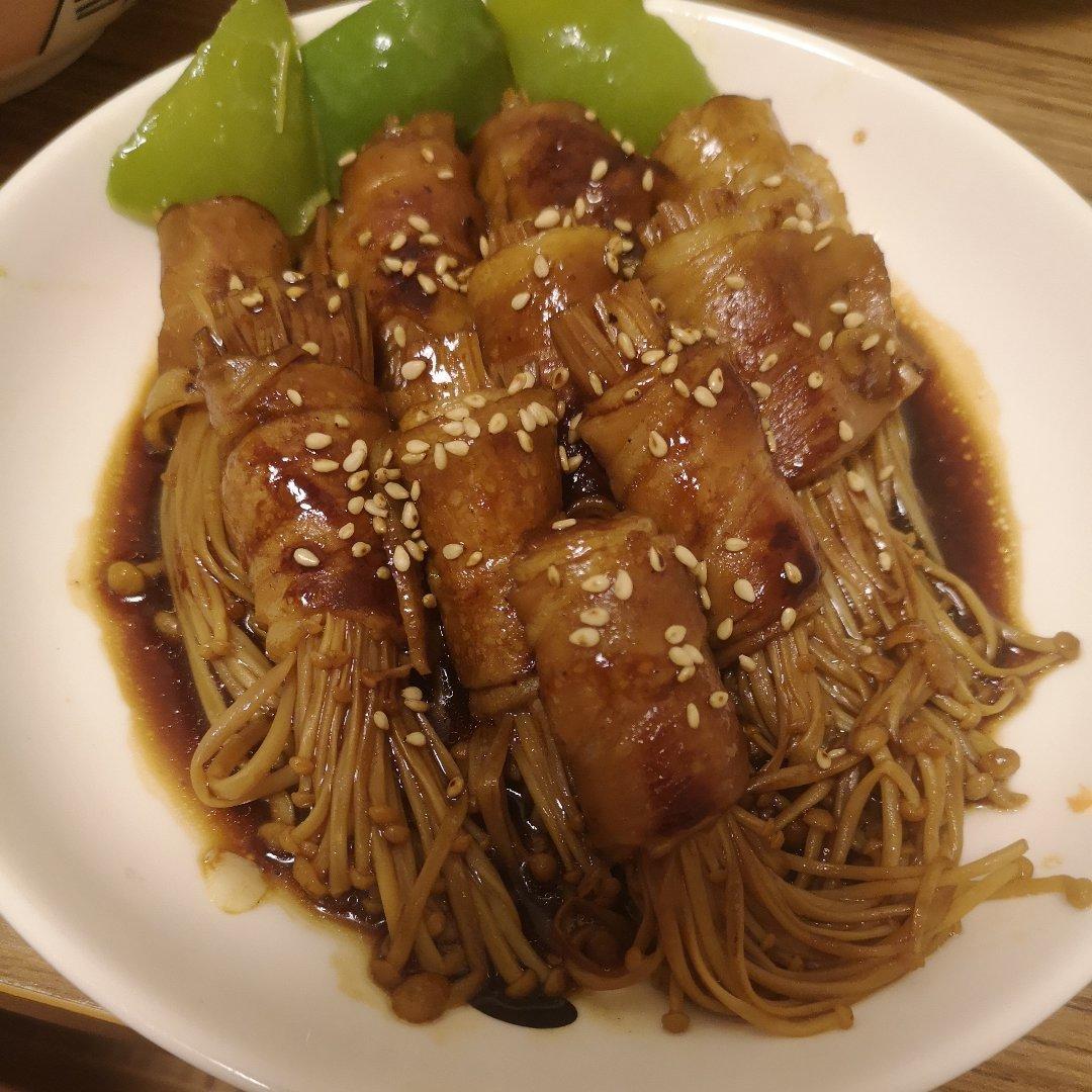 肥牛金针菇卷