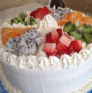 水果蛋糕的做法 步骤7