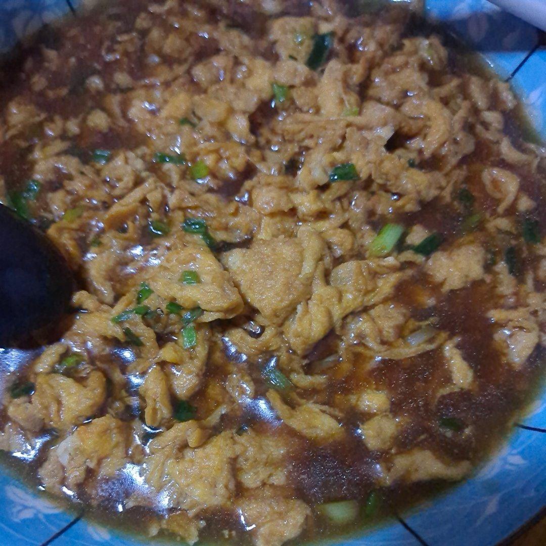 酱汁炒鸡蛋