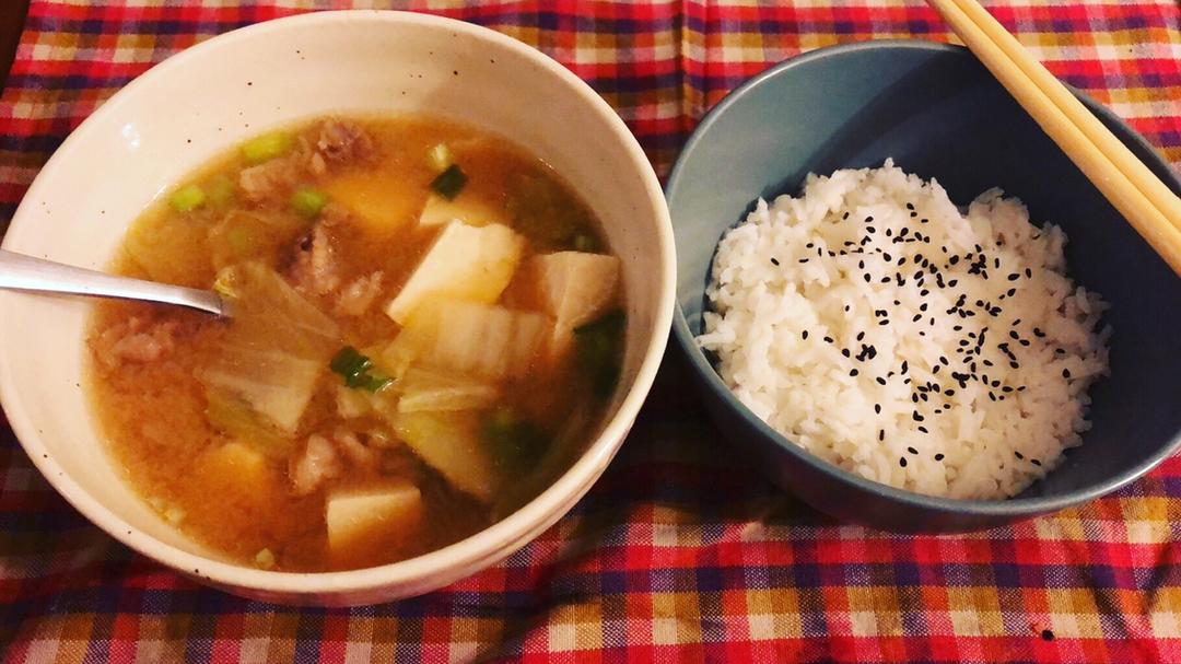 日式味噌汤