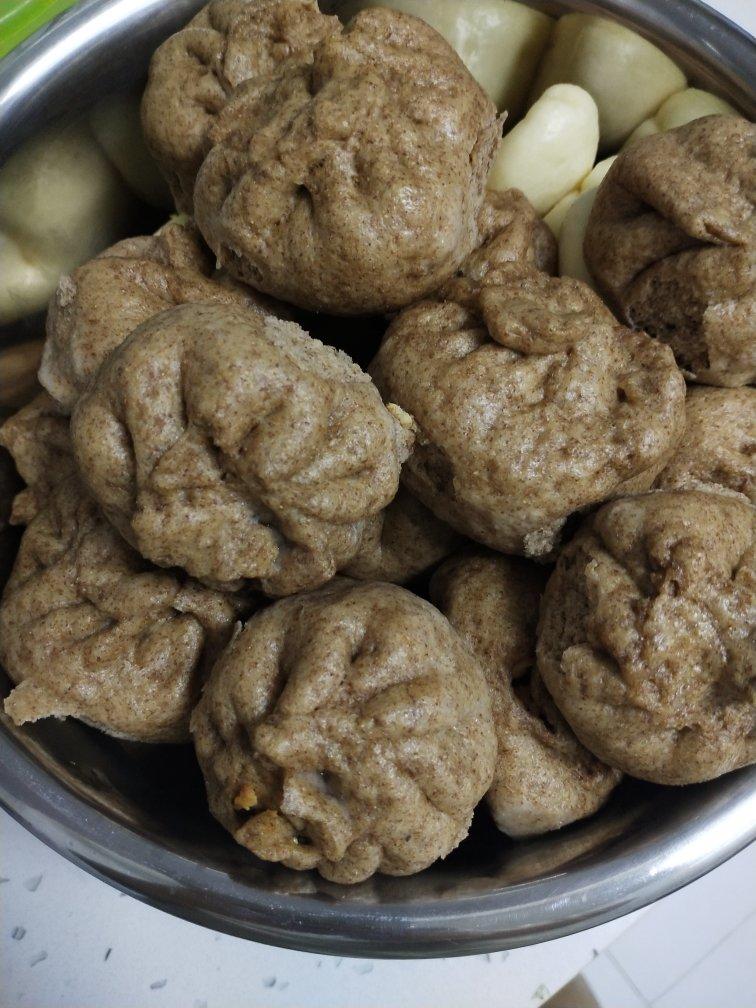 超级简单 零失败的黑全麦香辣豆腐包（减脂期也可以吃的包子）