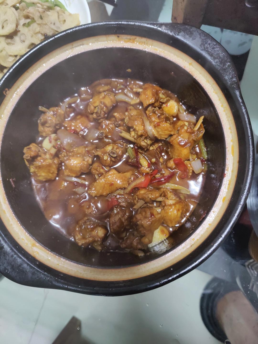 大学旁边的重庆鸡公煲（0失败的做法）