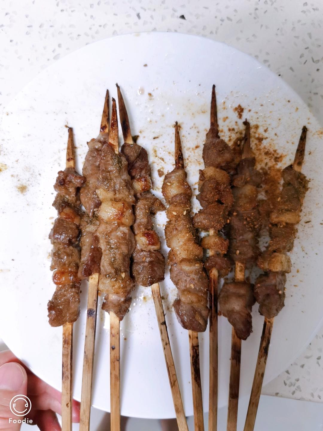 烤羊肉串
（烤箱版）