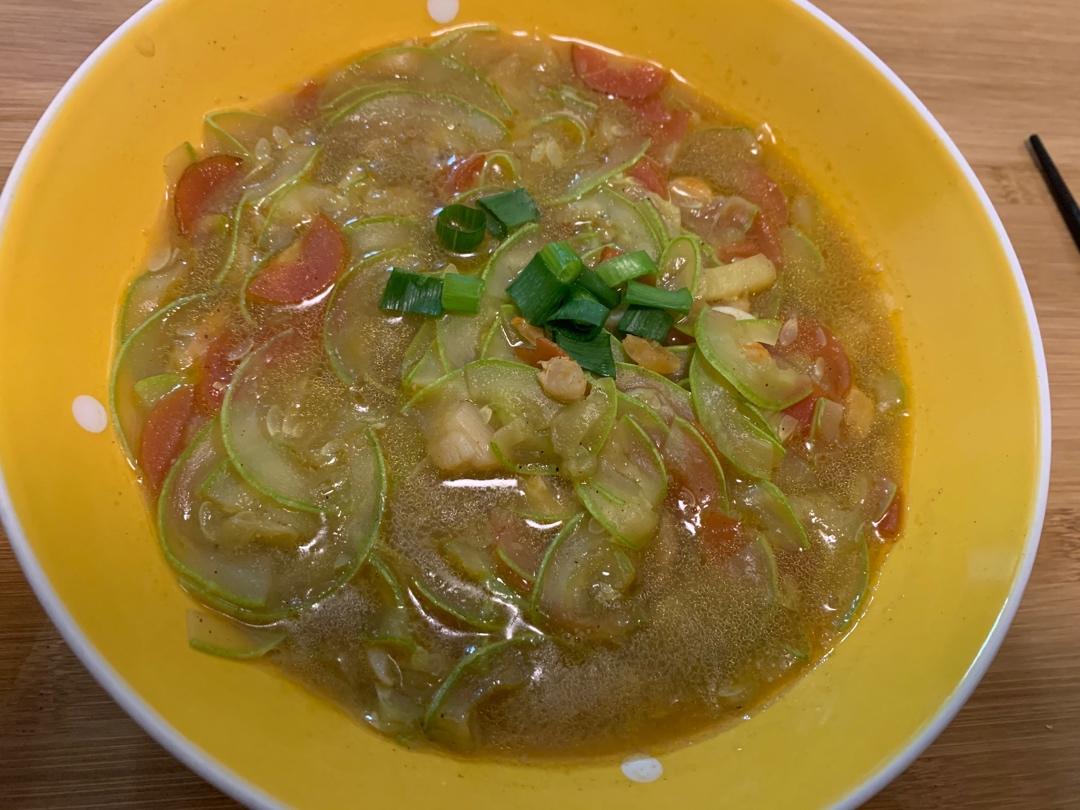 茭瓜虾仁汤