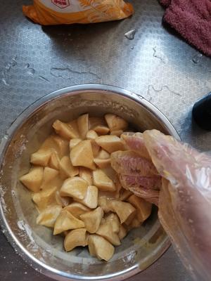 杏鲍菇版鸡米花(空气炸锅)的做法 步骤6