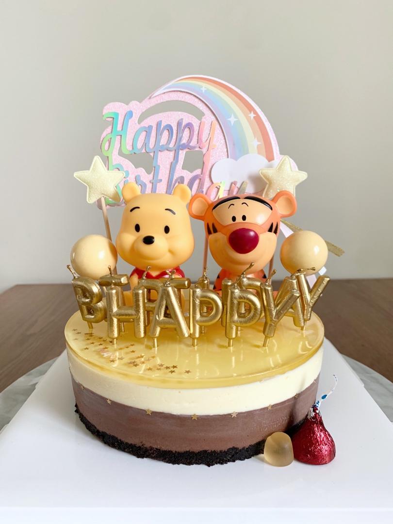 用QQ糖做的超简单冻芝士镜面