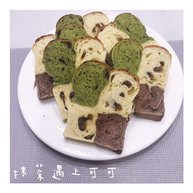 蔓越莓三色吐司