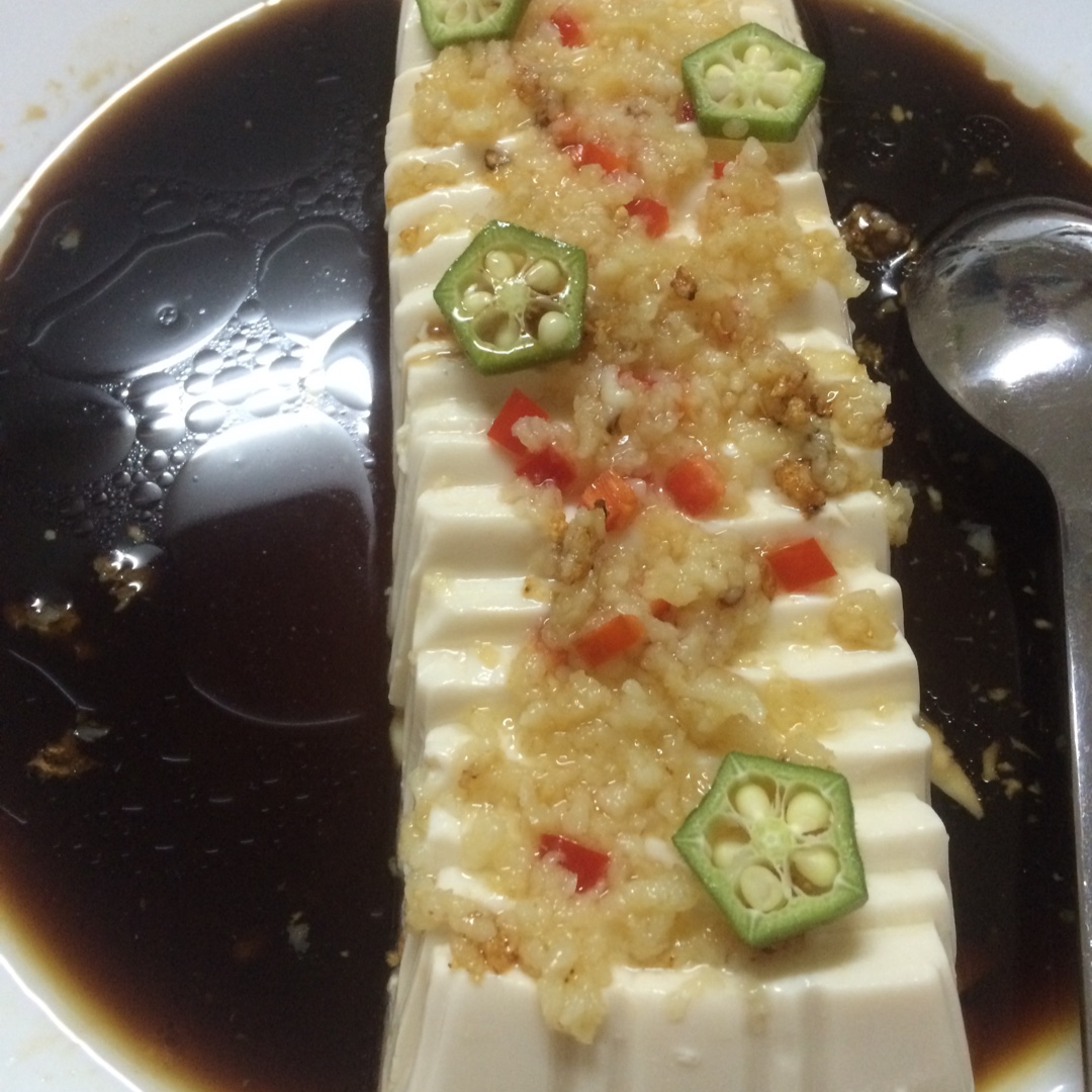 油泼豆腐