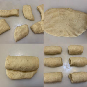 燕麦牛奶面包棒的做法 步骤3