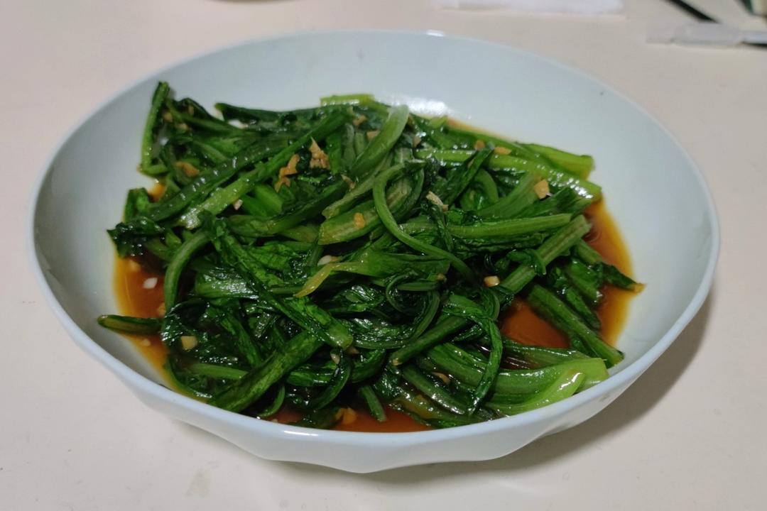 蒜蓉油麦菜（蚝油）