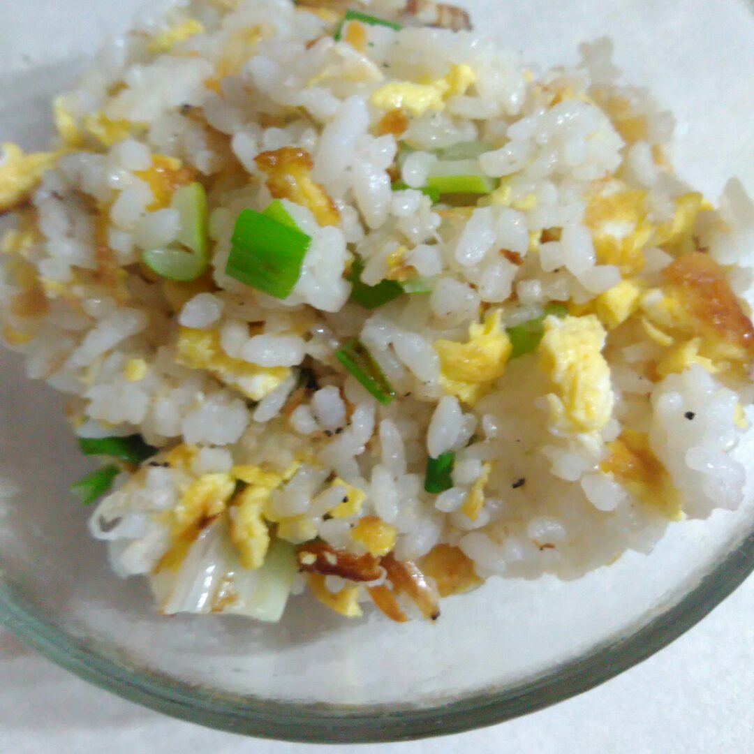 简单易做--虾皮蛋炒饭