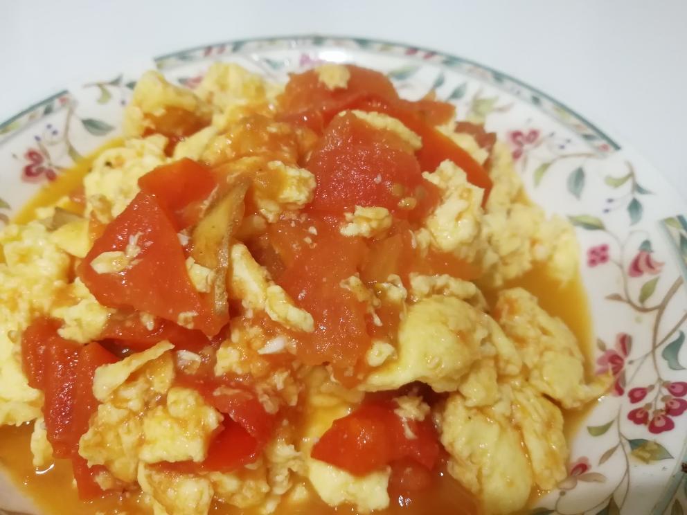 超嫩版西红柿炒蛋的做法