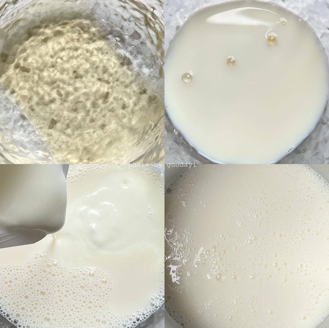 纯奶手撕吐司的做法 步骤1