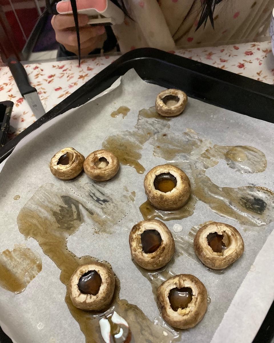 素烤口蘑