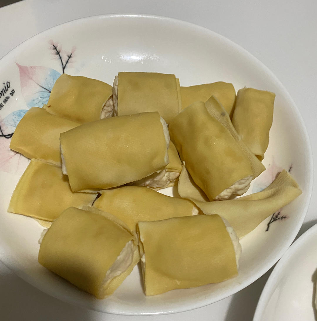 豆腐皮肉卷