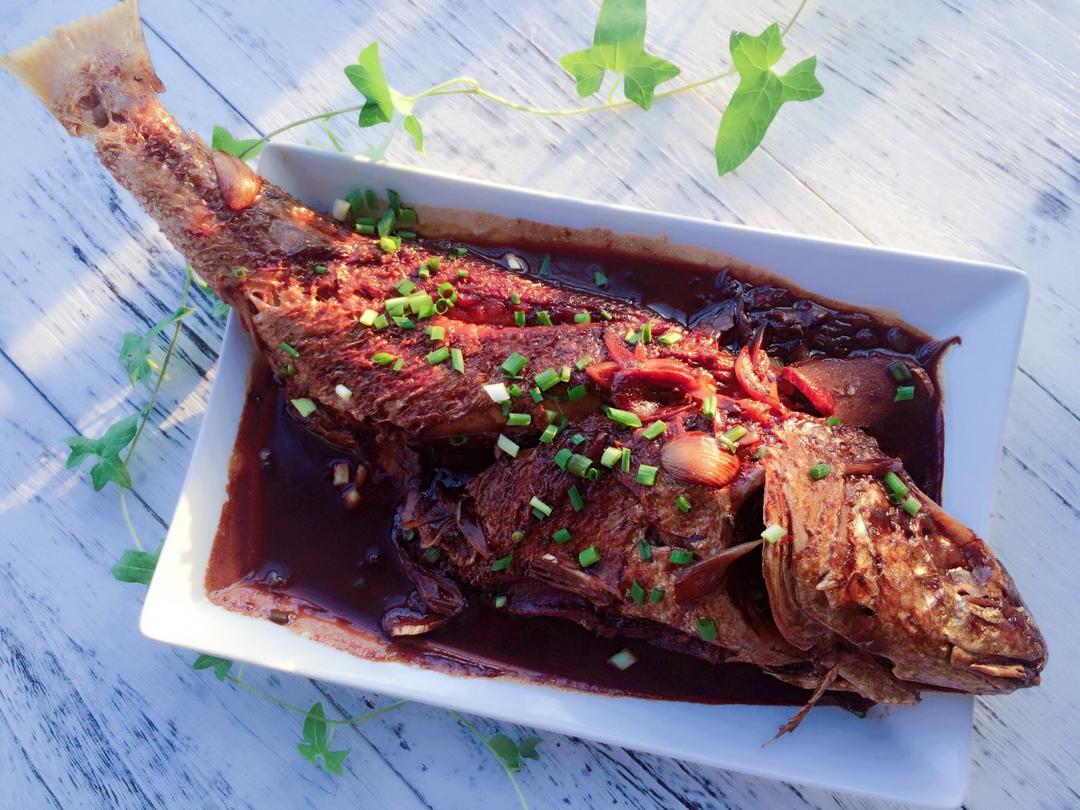 家常烧鲳鱼--六月鲜酱油版