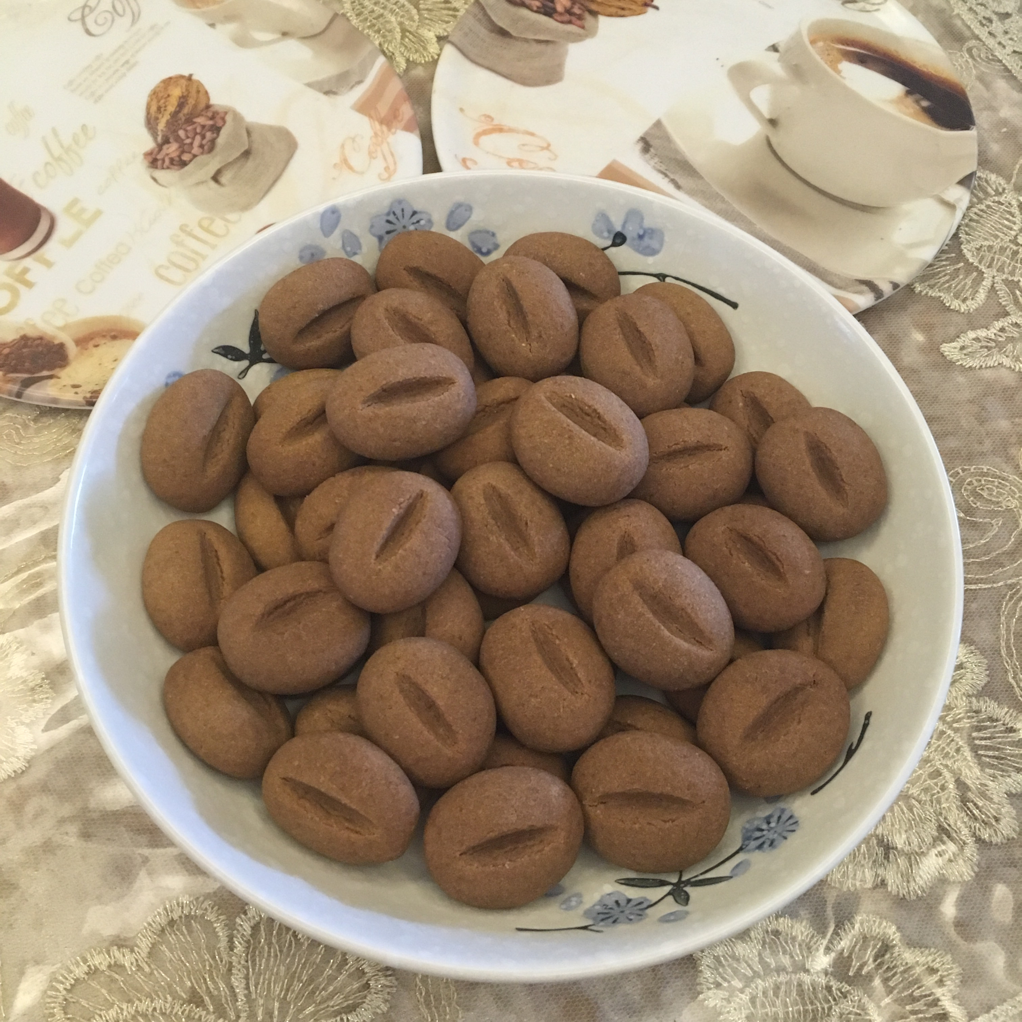 咖啡豆豆饼干