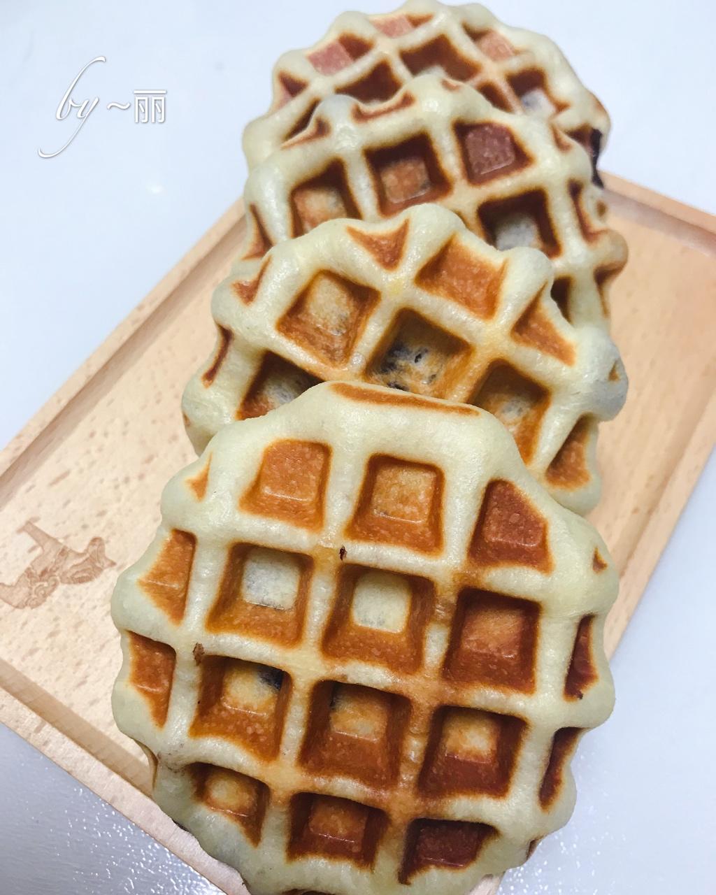 紫米华夫饼
