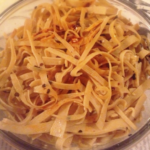 凉拌干豆腐丝
